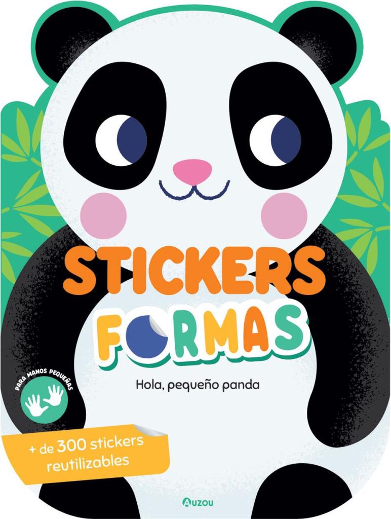 HOLA PEQUEÑO PANDA- STICKERS FORMAS