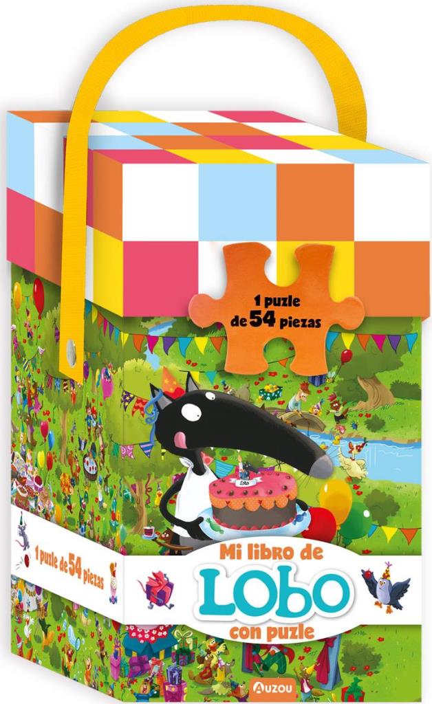 MI LIBRO DE LOBO CON PUZLE: EL LOBO QUE QUERIA FESTEJAR SU C